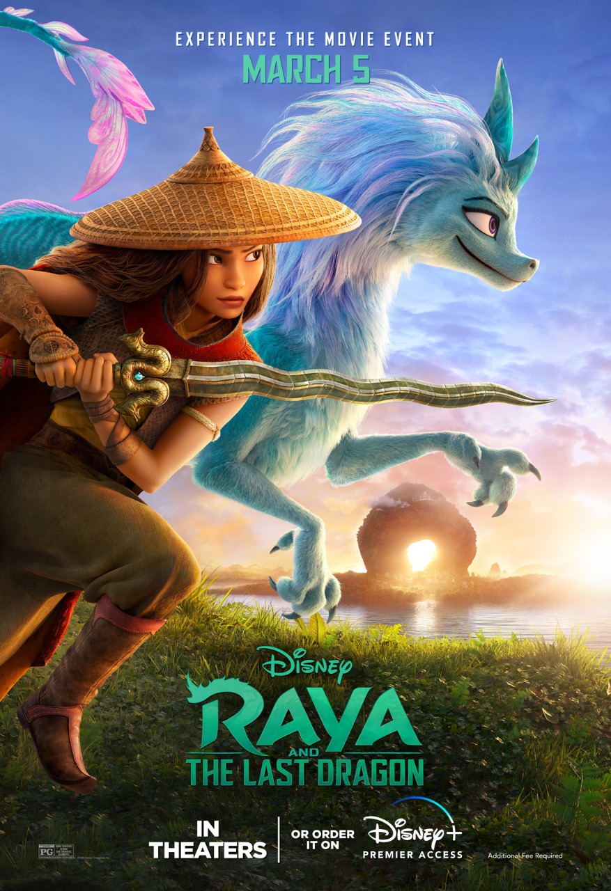 Walt Disney Animation Studios presenta el nuevo tráiler de Raya y el último dragón